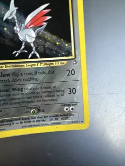 Pokemon Neo Genesis 13/111 Skarmory #13 Rare Holo Card WOTC HP - Image 4