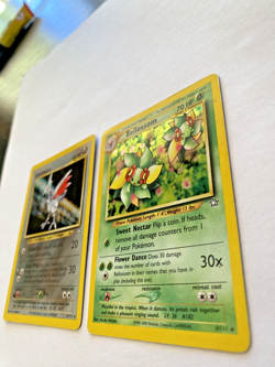 Skarmory 13/111 Bellossom 3/111 RARE HOLO Pokemon Card Neo Genesis 2000 WOTC - Image 3