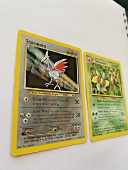 Skarmory 13/111 Bellossom 3/111 RARE HOLO Pokemon Card Neo Genesis 2000 WOTC - Image 4