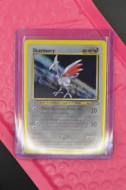 Skarmory 13/111 Neo Genesis 2000 Holo Rare English LP Excellent Pokemon Card - Image 5