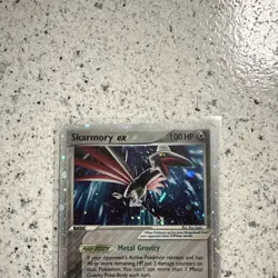 Pokemon TCG Skarmory ex Power Keepers Holo Ultra Rare 98/108 100 HP Card - Image 3