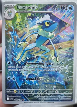 Pokemon Card - Frogadier - Illustration Rare - Chaos Rising 089/086 - M/NM - Image 3