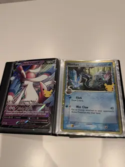 Pokemon TCG Jumbo Card Bundle X9 Jumbo Cards 25th anniversary + Jumbo Binder - Image 3