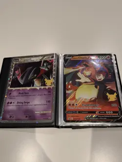 Pokemon TCG Jumbo Card Bundle X9 Jumbo Cards 25th anniversary + Jumbo Binder - Image 4