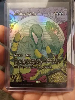 Mindbreak Trap - Borderless - MTG Spider-Man Foil - Image 1