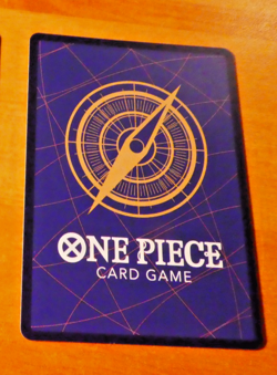 ONE PIECE ENGLISH CARD GAME HOLO CARTE ENEL OP05-100 ALT EN MINT - Image 2