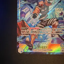 Bandai One Piece Card Game - Buggy OP16-041 Leader Alt Art Foil EN 5000 - Image 4