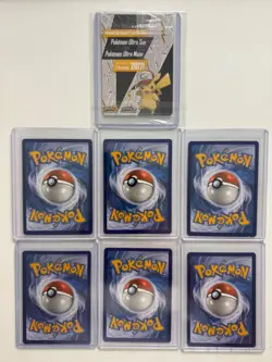 Ash’s Pikachu I Choose You! Movie Promo Set 7 Cards COMPLETE SM108-114 POKEMON - Image 2