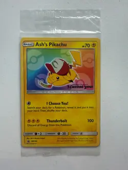 Ash’s Pikachu I Choose You! Movie Promo Set 7 Cards COMPLETE SM108-114 POKEMON - Image 3