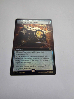 MTG Peter Parker's Camera 0280 Foil (Extended Art) Marvel's Spider-Man - Image 1