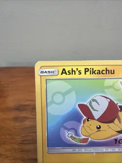 Ash's Pikachu SM108 Black Star Promo - Pokemon Card TCG HP - Image 2