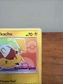 Ash's Pikachu SM108 Black Star Promo - Pokemon Card TCG HP - Image 3