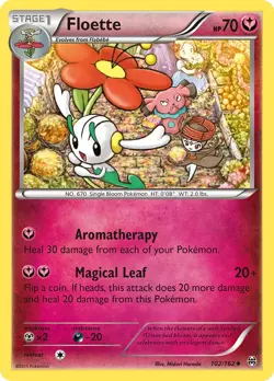 Floette 102/162 BREAKthrough Pokemon Card NM - Image 1