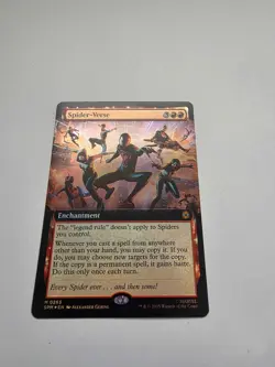 x1 Spider-Verse - Foil Extended art M MTG Marvel's Spider-Man M/NM, English - Image 1