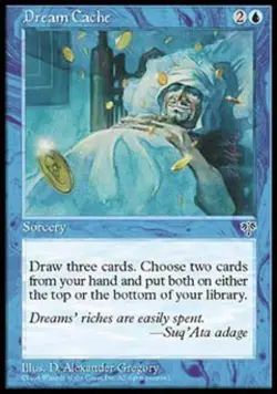 Dream Cache - Light Play MTG Mirage - Image 1