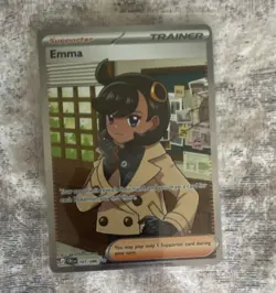 Pokemon TCG Emma full art trainer card 107/86 Chaos Rising set - Image 1