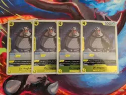 X4 Dr. Hogback Foil OP14-110 The Azure Sea's Seven One Piece Playset - Image 1