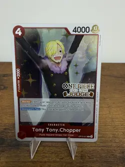 🏷 Sale Chopper (Judge Pack Vol. 6) - One Piece Promo Card NM - Image 1