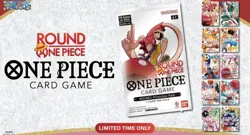 Round 1 x One Piece Collab Promo Card Presale (1 Pack) - Image 1