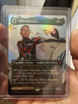 MTG Miles Morales (0234) (Borderless) Marvel's Spider-Man Foil - Image 1