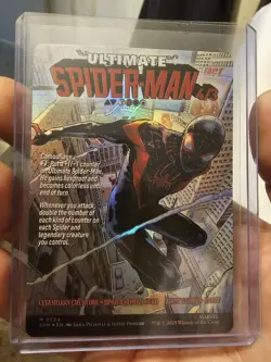 MTG Miles Morales (0234) (Borderless) Marvel's Spider-Man Foil - Image 2