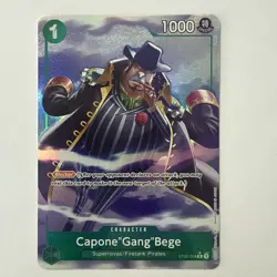 Capone "Gang" Bege Alternate Art One Piece Premium Booster PRB-01 - Image 1