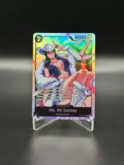 One Piece TCG The Azure Sea's Seven: Ms. All Sunday OP14-084 SR - Image 1