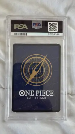 2023 One Piece Monkey D Luffy OP04 EN Pre-Release Winner PSA 10 GEM MINT - Image 2