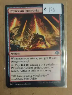 Phyrexian Ironworks - 130 - MH3 - NM - MTG Magic the Gathering - Image 1