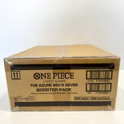 One Piece OP-14 - EB-04 The Azure Sea's Seven Sealed Booster Box Case - Image 1