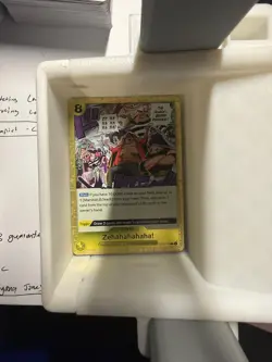 Zehahahahaha! OP16-116 Rare The Time of Battle One Piece Foil Near Mint - Image 1
