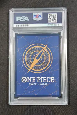 One Piece Japanese Holo Nico Robin ST01-008 PSA 10 GEM MT Stephanie Young AUTO 7 - Image 2