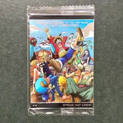 S7645 Straw Hat Crew R 7-25 Japanese One Piece Wafer Card Sealed Luffy Nami YJ19 - Image 1