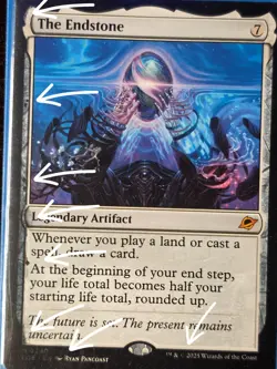 MYTHIC MISPRINT | MISCUT | ERROR MTG Magic the Gathering Heavy Ink - Image 4