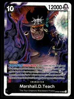 Emperors in the New World #OP09-093 Marshall.D.Teach (093) - Image 1
