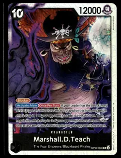 Emperors in the New World #OP09-093 Marshall.D.Teach (093) - Image 1