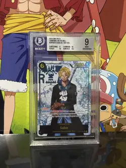 One-Piece Sabo (120) (Parallel) OP13-120 Carrying On His Will Foil BGS 9 - Image 1