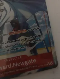 One Piece Card Game 2x OP16-003 SR Alt Art Edward.Newgate - English - Near Mint - Image 5