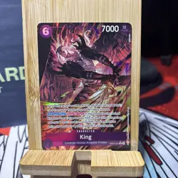 EB04-031 King R Alt Art he Azure Sea's Seven One Piece TCG English Card - Image 2