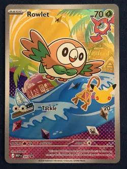 Pokemon TCG First Partner Illustration Alola Gen 7 Set Popplio Rowlet Litten NM - Image 4