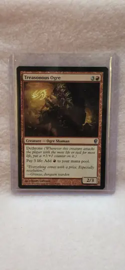 Conspiracy TREASONOUS OGRE NM Magic MTG Free Shipping! - Image 1
