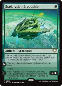 MTG Edge of Eternities Commander - Exploration Broodship - Image 1
