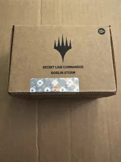 MTG Secret Lair Commander Deck Goblin Storm Sealed Magic The Gathering - Image 1