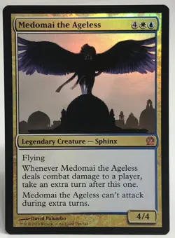 mtg magic medomai the ageless FOIL ENGLISH medomai le sans age theros - Image 1