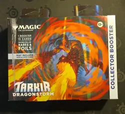 Magic The Gathering Tarkir Dragonstorm Omega Box Collector Booster Pack - Image 1