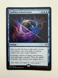 Sudden Substitution MTG Magic the Gathering Card NM Near Mint C19 - Image 1