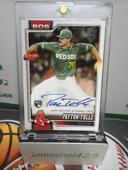 2026 Topps Series 1 -Payton Tolle Autograph #15 (AU, RC) On Card Auto Rookie - Image 1