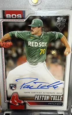 2026 Topps Series 1 -Payton Tolle Autograph #15 (AU, RC) On Card Auto Rookie - Image 2
