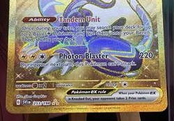Miraidon ex 253/198 Gold Hyper Rare Pokemon:Scarlet & Violet Base Set - Image 3