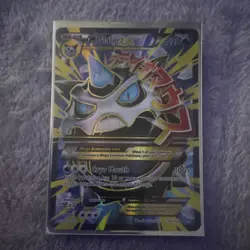 Pokemon M Glalie EX Mega Ultra Rare Full Art Holo 156/162 220 HP - Image 1